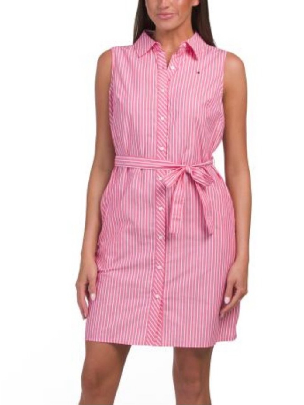NWT Darling Tommy Hilfiger Oxford Dress. Size 12.